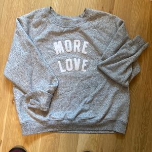 More Love sweather Old Navy.